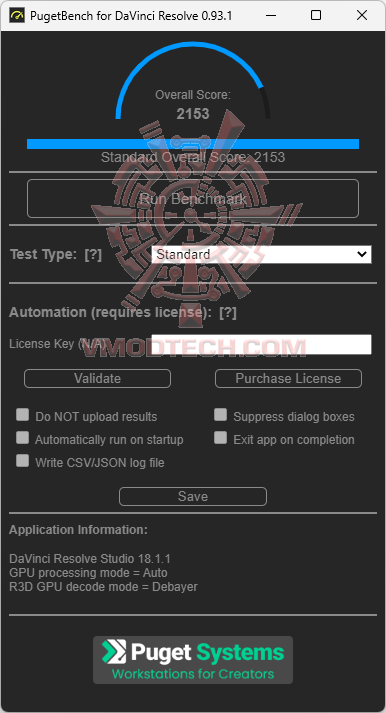 davinci1 MSI GeForce RTX™ 5060 Ti 8G VENTUS 2X OC PLUS Review