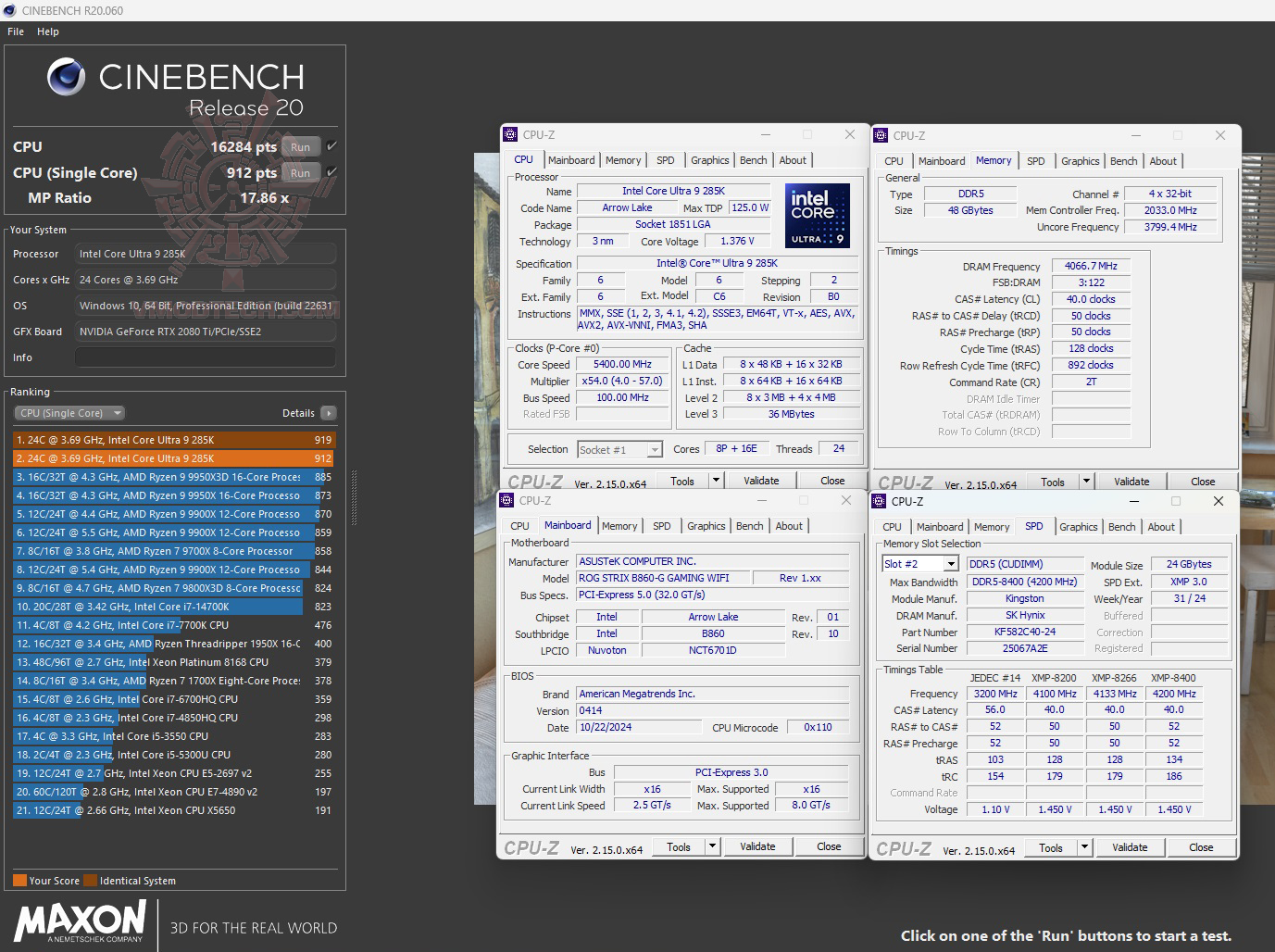 c20 ASUS ROG STRIX B860 G GAMING WIFI REVIEW 