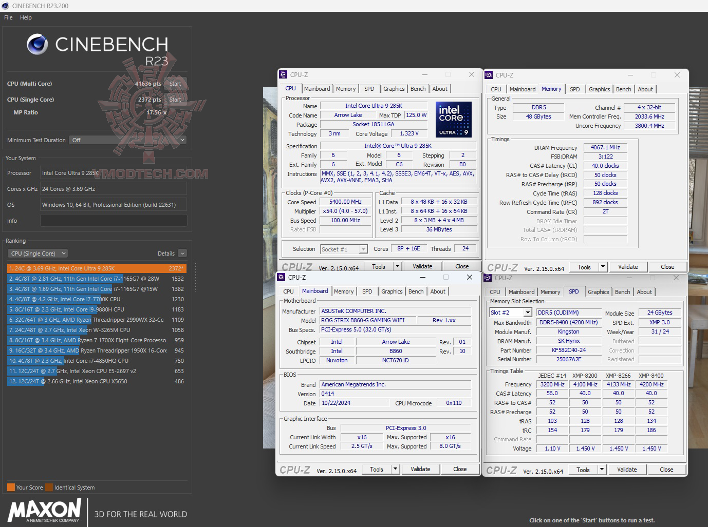 c23 ASUS ROG STRIX B860 G GAMING WIFI REVIEW 