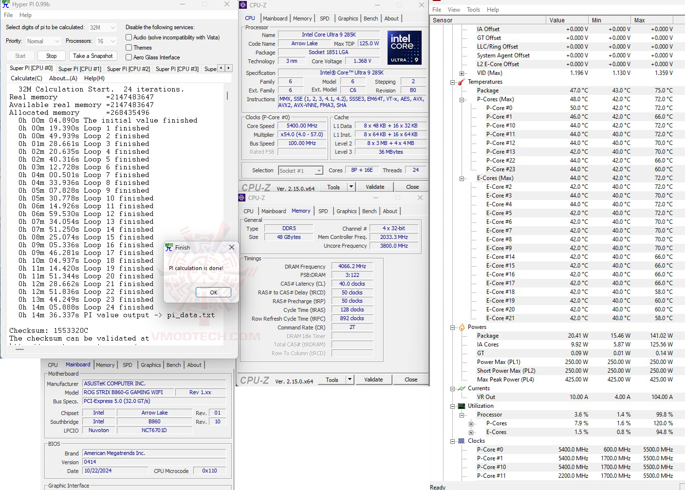 h32 2 ASUS ROG STRIX B860 G GAMING WIFI REVIEW 
