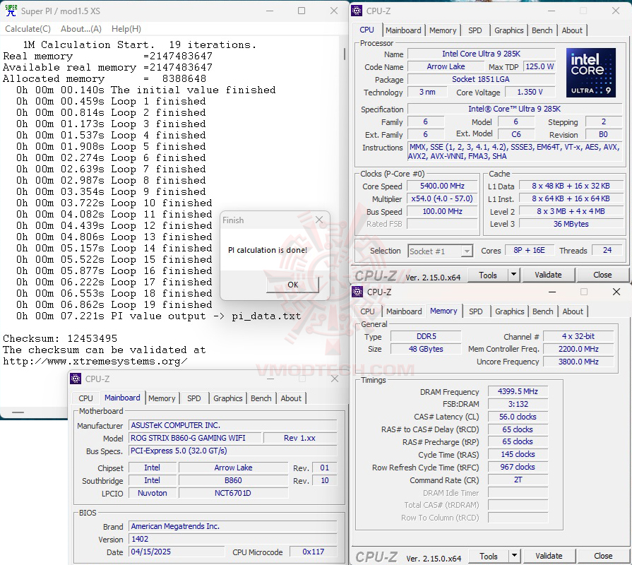 s1 oc ASUS ROG STRIX B860 G GAMING WIFI REVIEW 