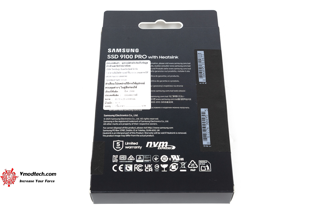 tpp 4729 Samsung 9100 PRO Heatsink NVMe™ M.2 SSD 1TB Review