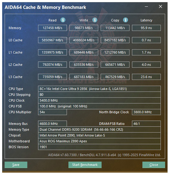 mem oc ASUS ROG MAXIMUS Z890 APEX REVIEW
