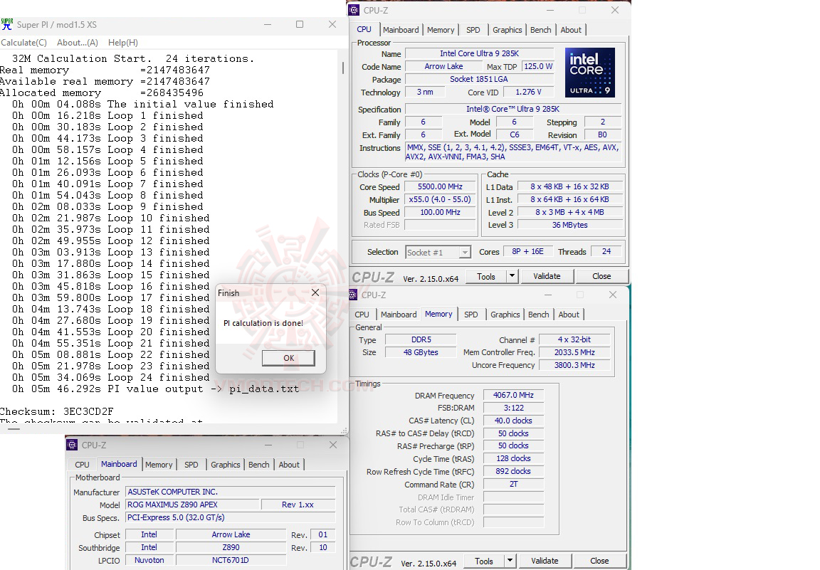 s32 ASUS ROG MAXIMUS Z890 APEX REVIEW