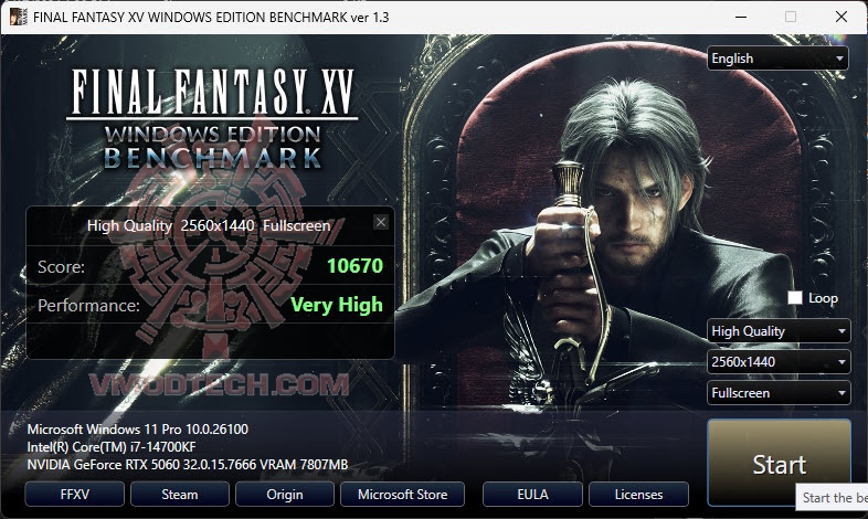 ff2k ASUS PRIME GeForce RTX™ 5060 8GB GDDR7 OC Edition Review