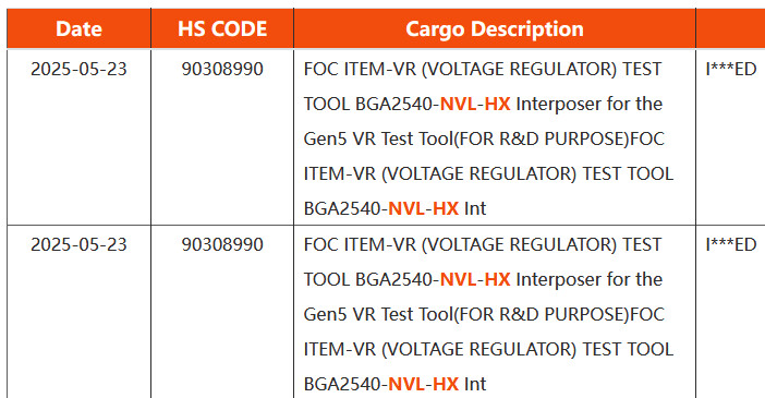 ccs7tbil6gfspjoc คาดทาง Intel เตรียมเปิดตัวซีพียู Core Ultra 300 Nova Lake HX รุ่นโมบายที่เป็นแพ็คเกจ BGA2540 รุ่นใหม่ติดมากับบอร์ดไม่มีซ็อกเก็ต 