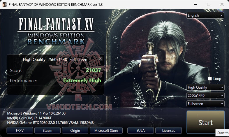 ff2k PALIT GeForce RTX™ 5080 GamingPro DOOM Edition Review