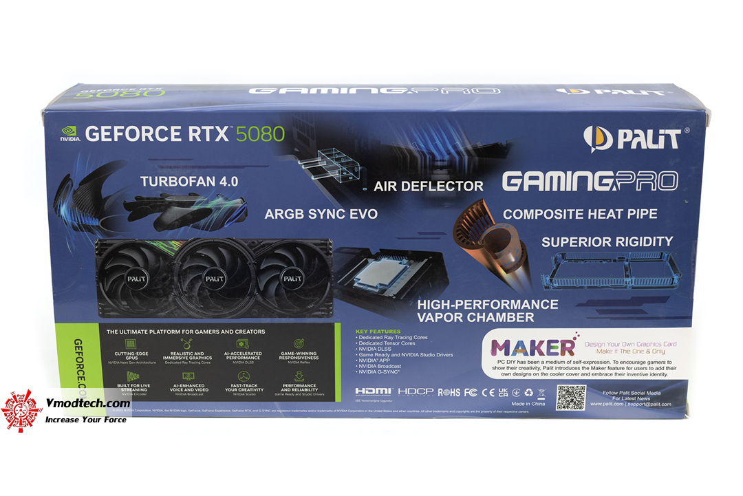 tpp 4860 PALIT GeForce RTX™ 5080 GamingPro DOOM Edition Review