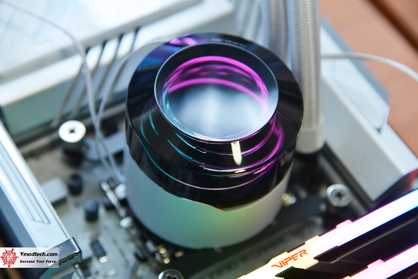 dsc 7386 ANTEC VORTEX LUM 360 ARGB WHITE REVIEW