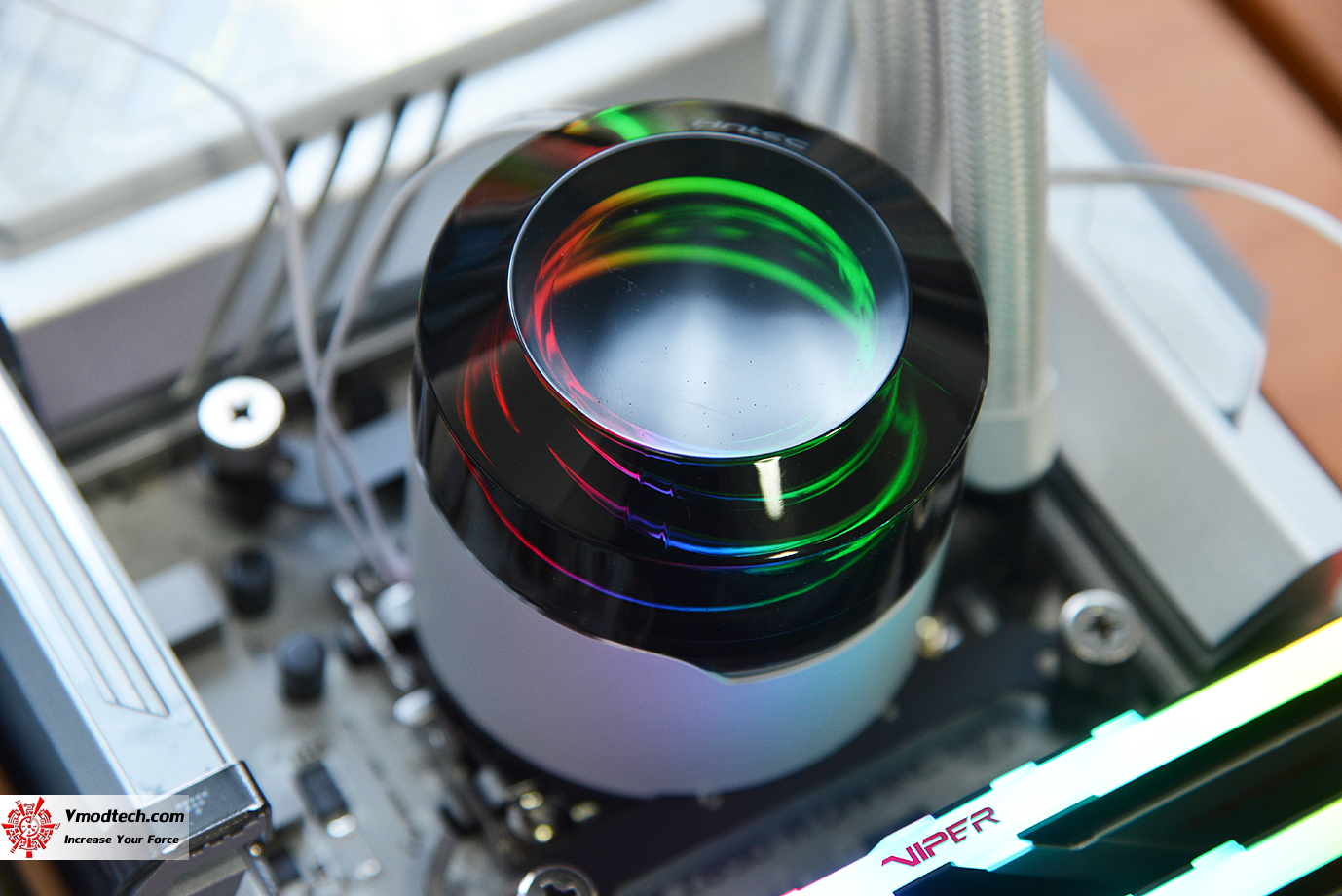 dsc 7390 ANTEC VORTEX LUM 360 ARGB WHITE REVIEW