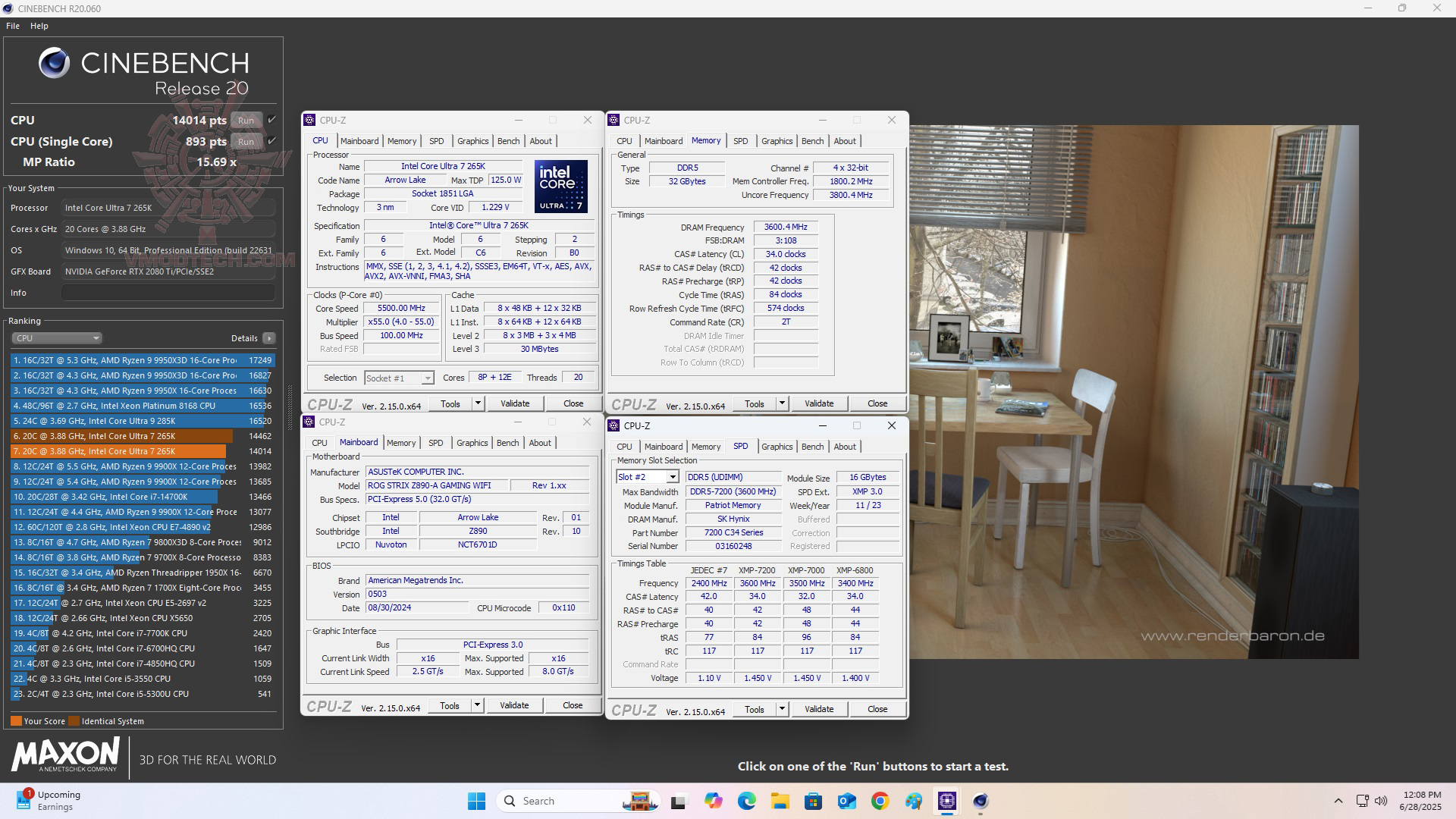 c20 ASUS ROG STRIX Z890 A GAMING WIFI REVIEW