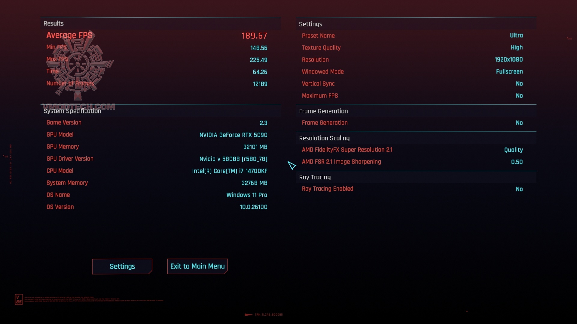 cyberpunk2077 2025 08 11 14 11 30 294 MSI GeForce RTX™ 5090 32G SUPRIM LIQUID OC Review