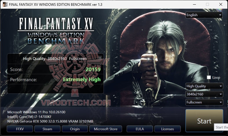 ff4k MSI GeForce RTX™ 5090 32G SUPRIM LIQUID OC Review