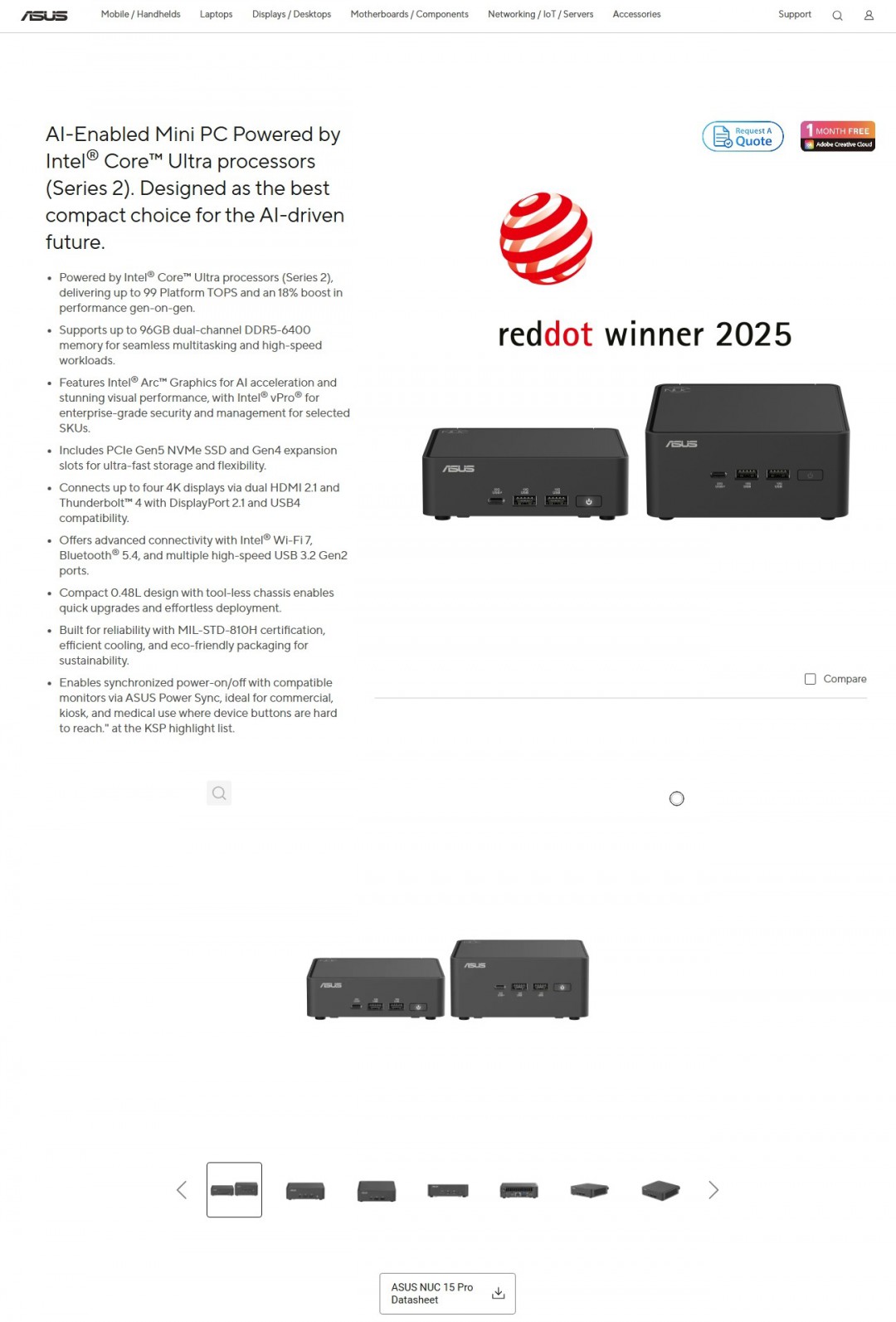  ASUS NUC 15 Pro Review