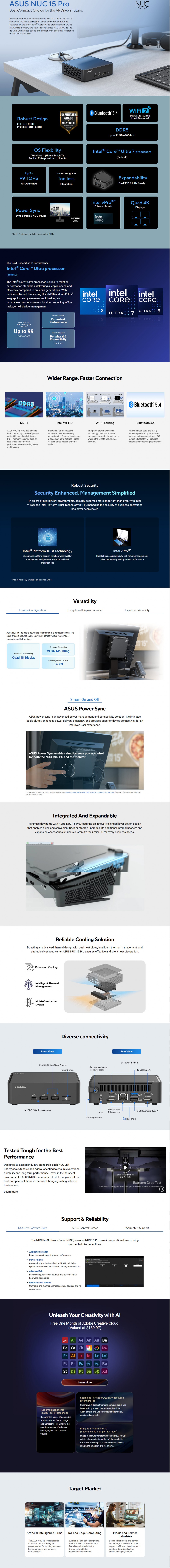 b ASUS NUC 15 Pro Review