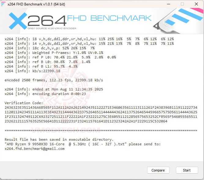 x264 1 MSI MAG X870E TOMAHAWK WIFI REVIEW