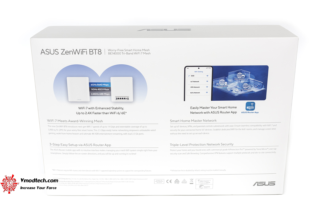 tpp_5215 tpp 5215 ASUS ZenWiFi BT8 Tri band WiFi 7 Smart AiMesh Extendable Router Review