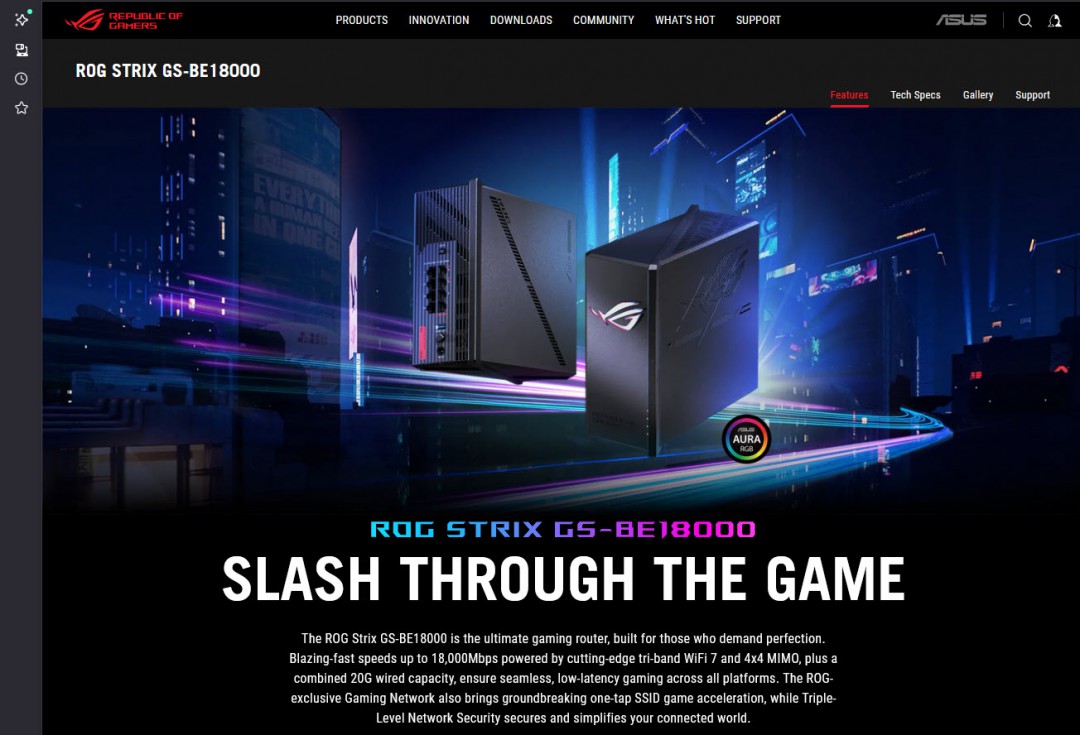 1 ROG STRIX GS BE18000 Ultimate Gaming Router Review