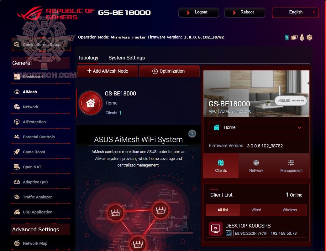 d d ROG STRIX GS BE18000 Ultimate Gaming Router Review