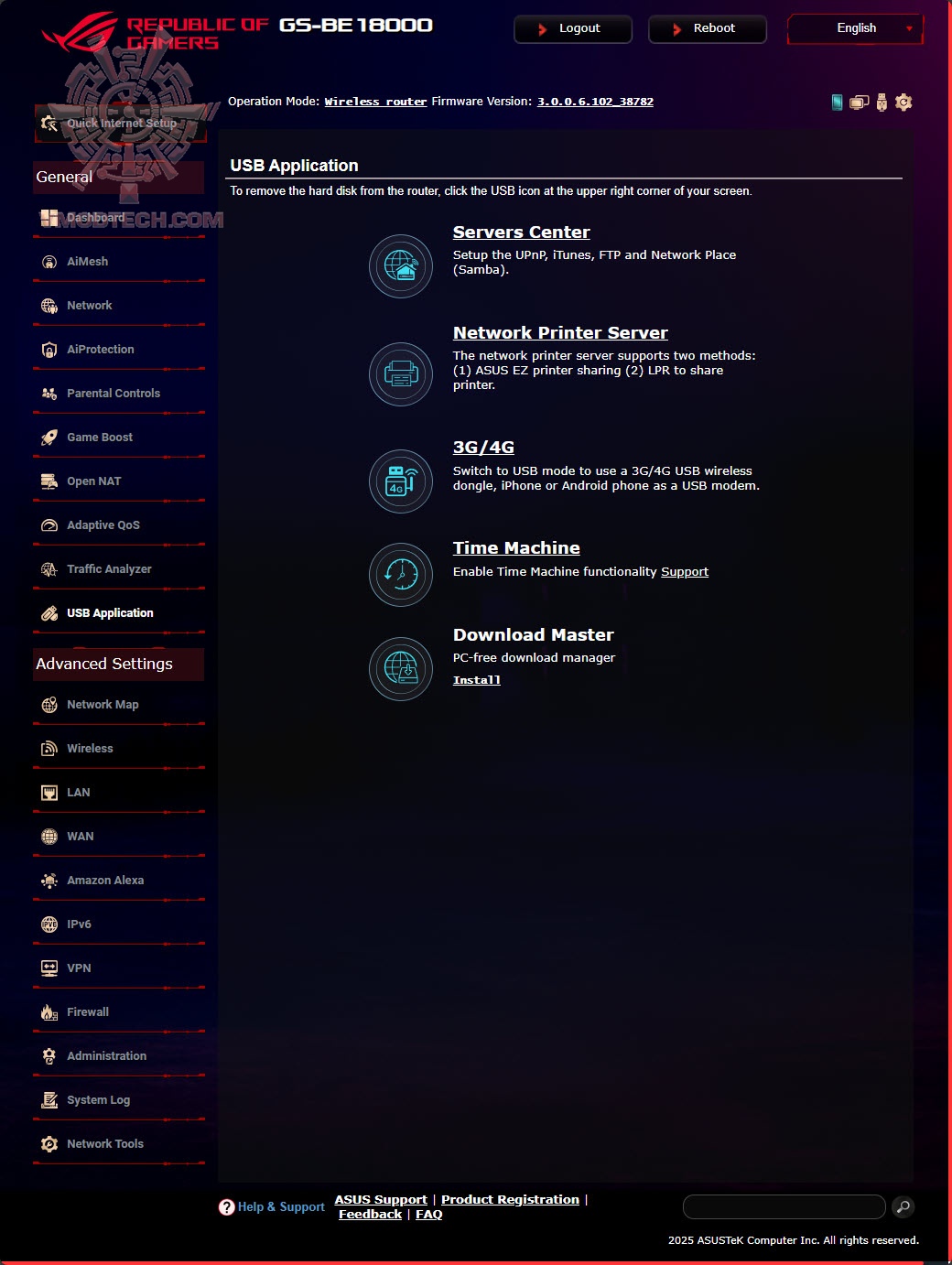 g g ROG STRIX GS BE18000 Ultimate Gaming Router Review