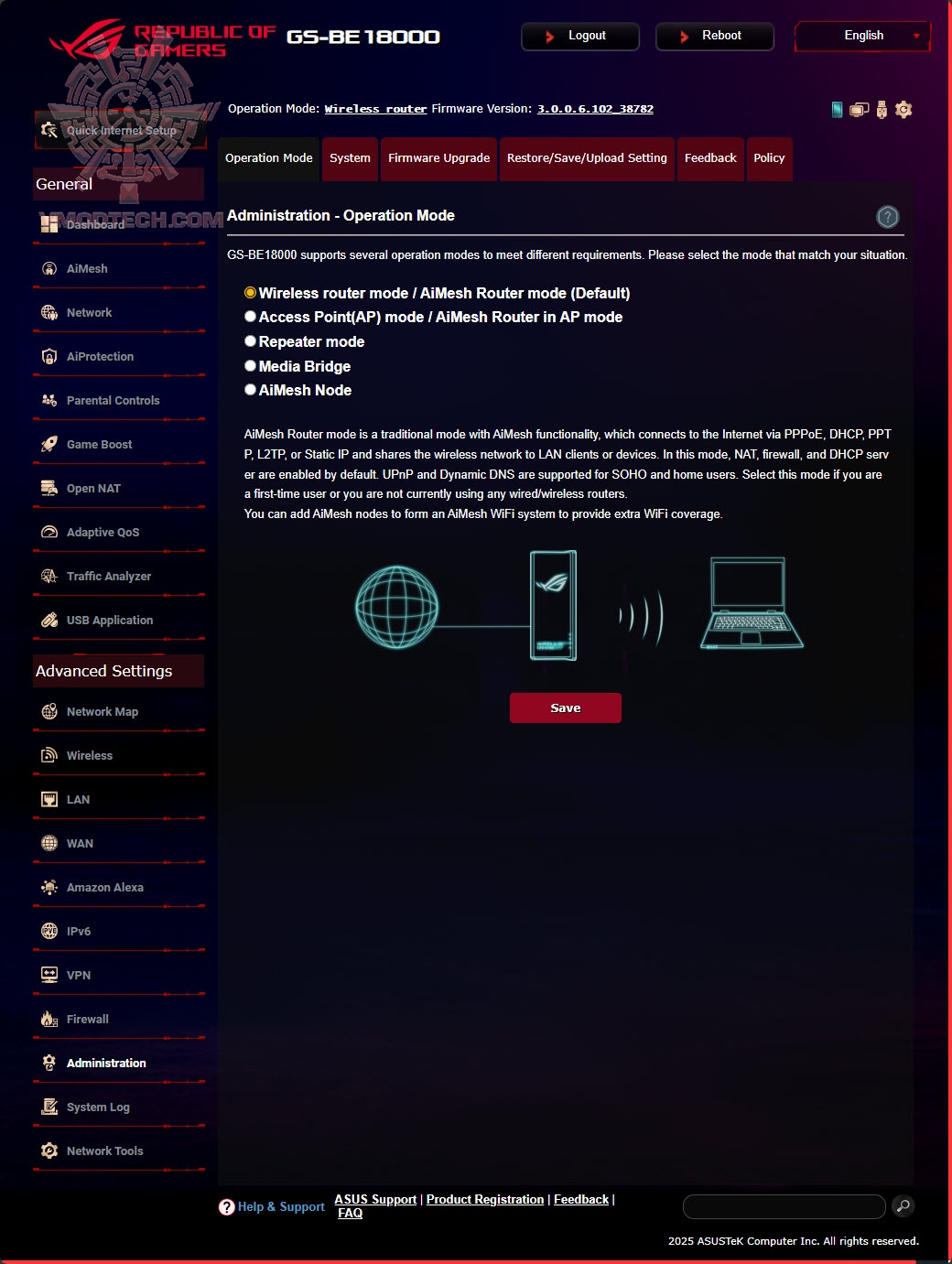 i i ROG STRIX GS BE18000 Ultimate Gaming Router Review