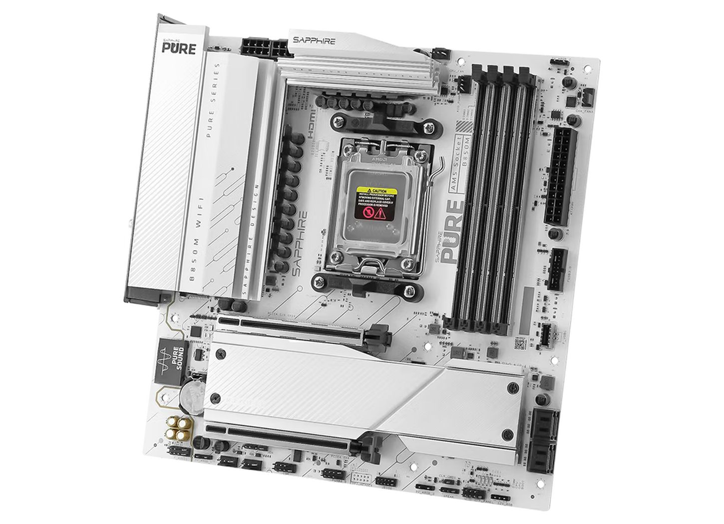 b850m pure เมนบอร์ด Sapphire B850 NITRO และ PULSE รุ่นใหม่ล่าสุดพร้อมวางจำหน่ายทั่วโลกแล้ว