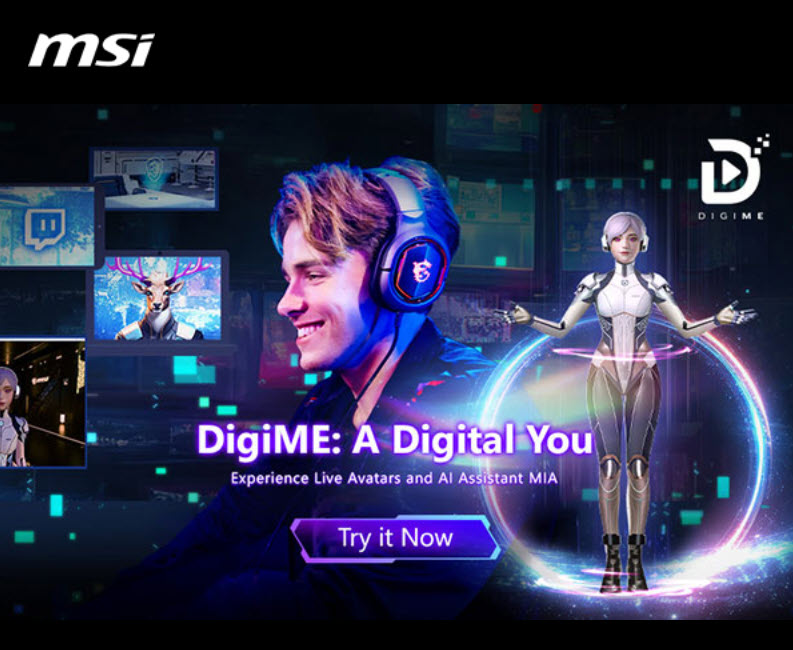 MSI เปิดตัว DigiME 2.0 พร้อมด้วย MIA – ผู้ช่วยเสมือนจริงที่ขับเคลื่อนด้วย AI!
