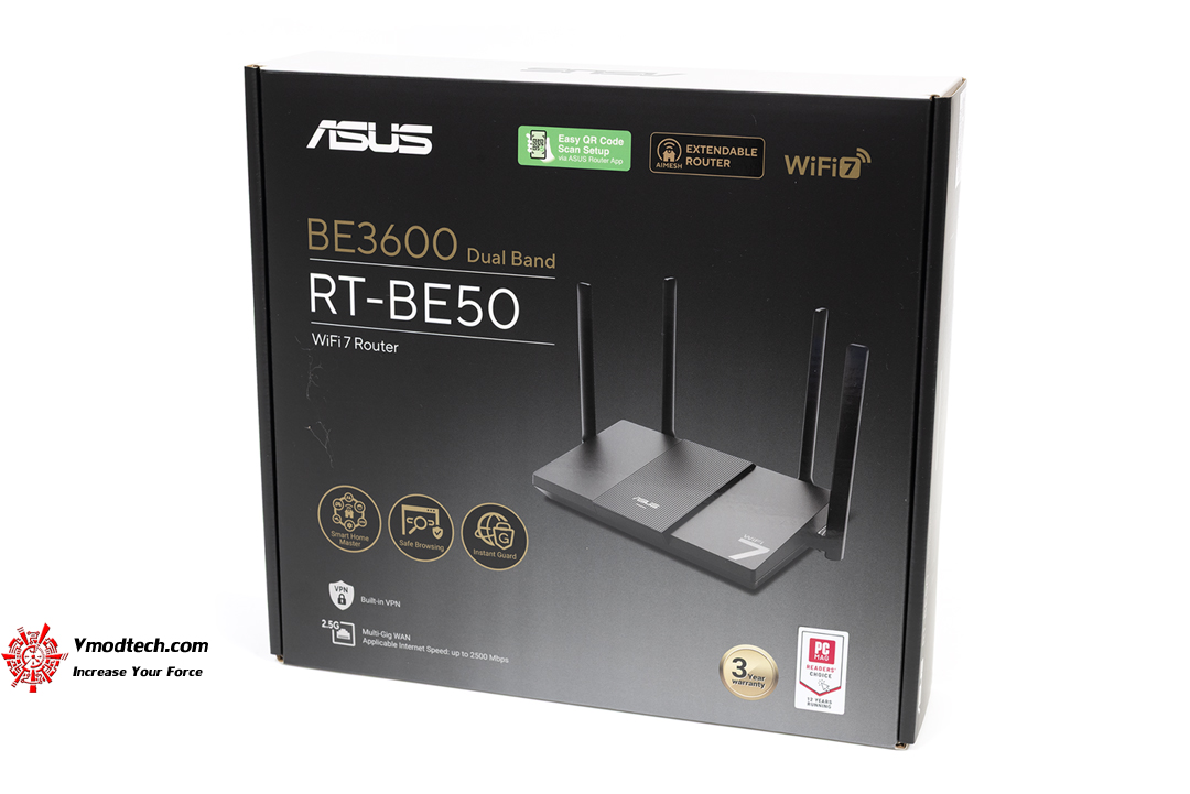 tpp 5363 ASUS RT BE50 BE3600 Dual Band Review