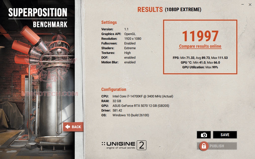 spo ASUS PRIME GeForce RTX™ 5070 12GB GDDR7 OC Edition Review