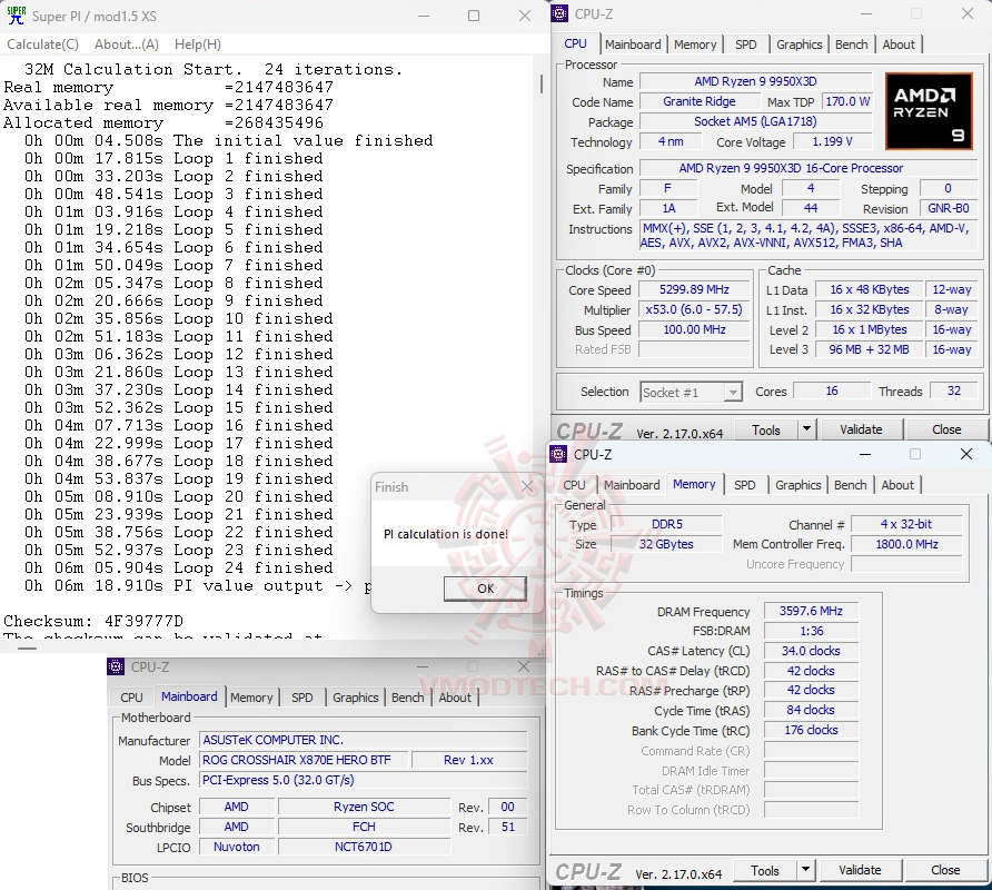 s32 ASUS ROG CROSSHAIR X870E HERO BTF REVIEW