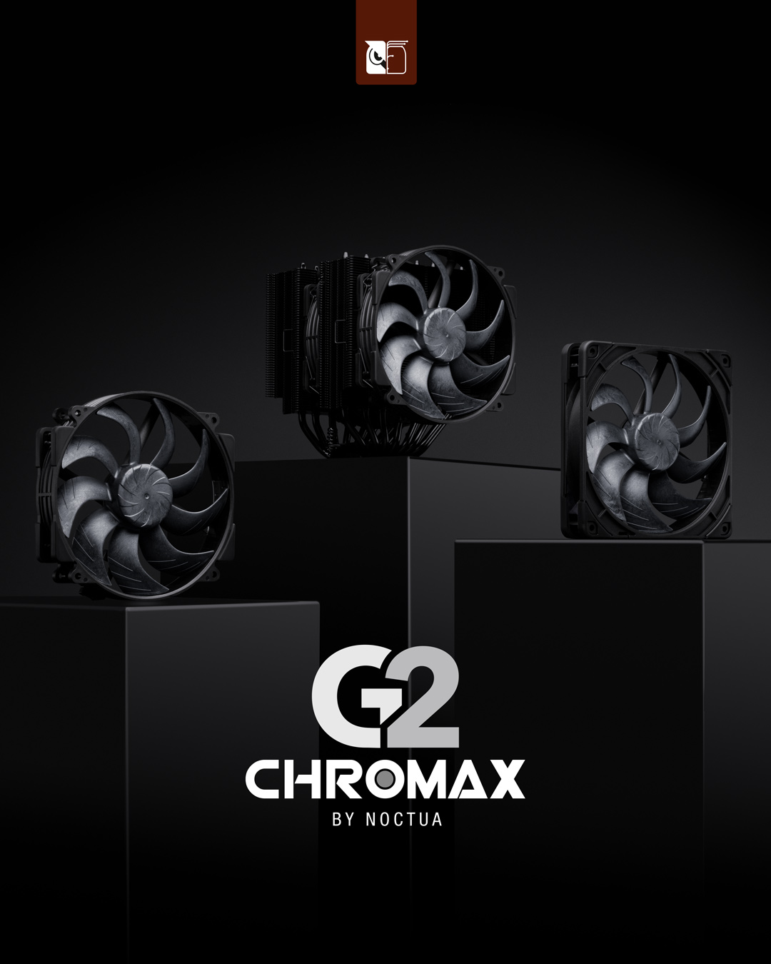 Noctua เปิดตัวพัดลมระบายความร้อนรุ่น NH-D15 G2 และ NF-A14x25 G2 ในสี chromax.black รุ่นใหม่ล่าสุด