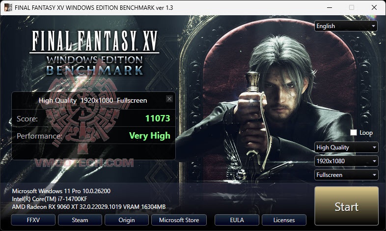 ffhd ASUS TUF Gaming Radeon™ RX 9060 XT 16GB GDDR6 OC Edition Review
