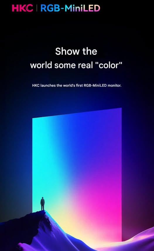 596790181_1261407602689286_3252251683614085268_n 596790181 1261407602689286 3252251683614085268 n HKC เปิดตัวจอภาพ RGB Mini LED รุ่นแรกของโลก
