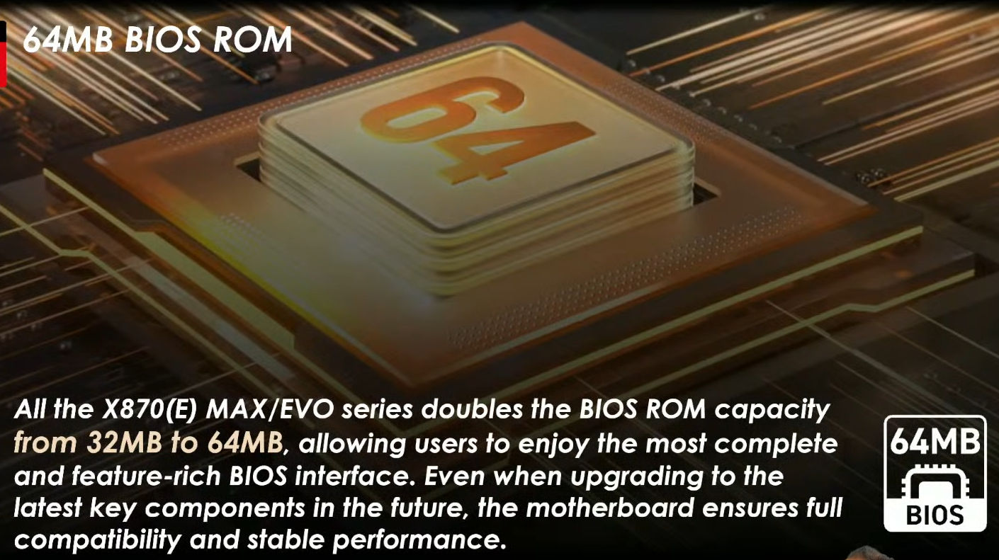 599012649_1261983642631682_8156773360580473318_n 599012649 1261983642631682 8156773360580473318 n MSI อัพเดทเมนบอร์ด MSI X870E MAX และ EVO พร้อม BIOS ขนาด 64MB สำหรับซีพียู AMD AM5 Ryzen รุ่นใหม่ในอนาคตที่กำลังจะเปิดตัวในเร็วๆ นี้