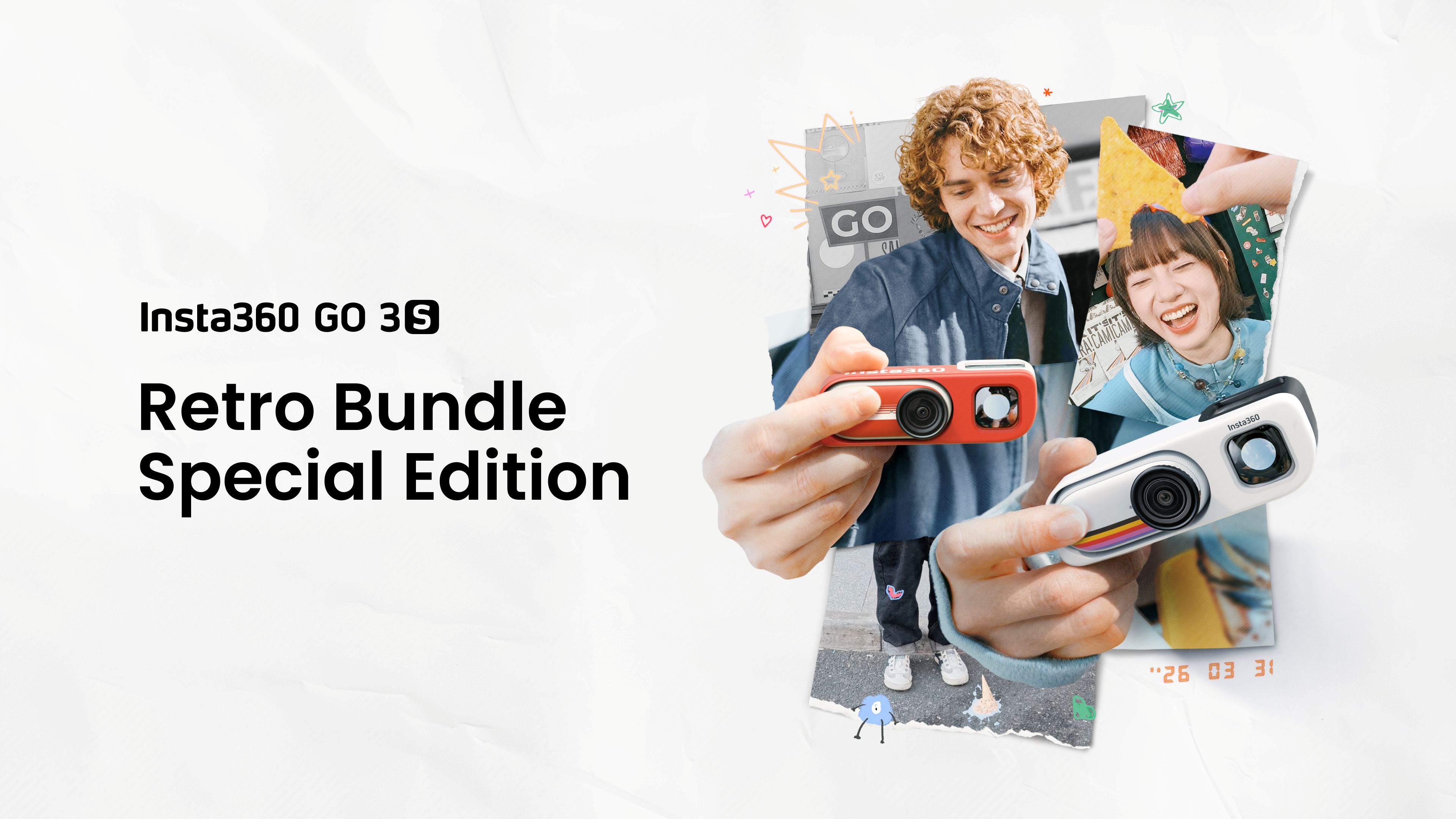  Insta360 เปิดตัว GO 3S Retro Bundle เปลี่ยนกล้อง POV จิ๋วให้เป็นกล้องสตรีทสไตล์ฟิล์ม