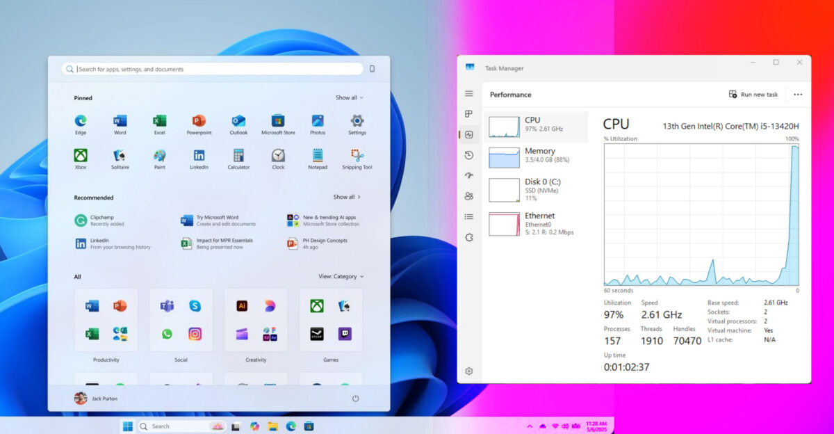 อัปเดตใหม่ Windows 11 ทำเครื่อง “ตอบสนองไวขึ้น” แบบรู้สึกได้