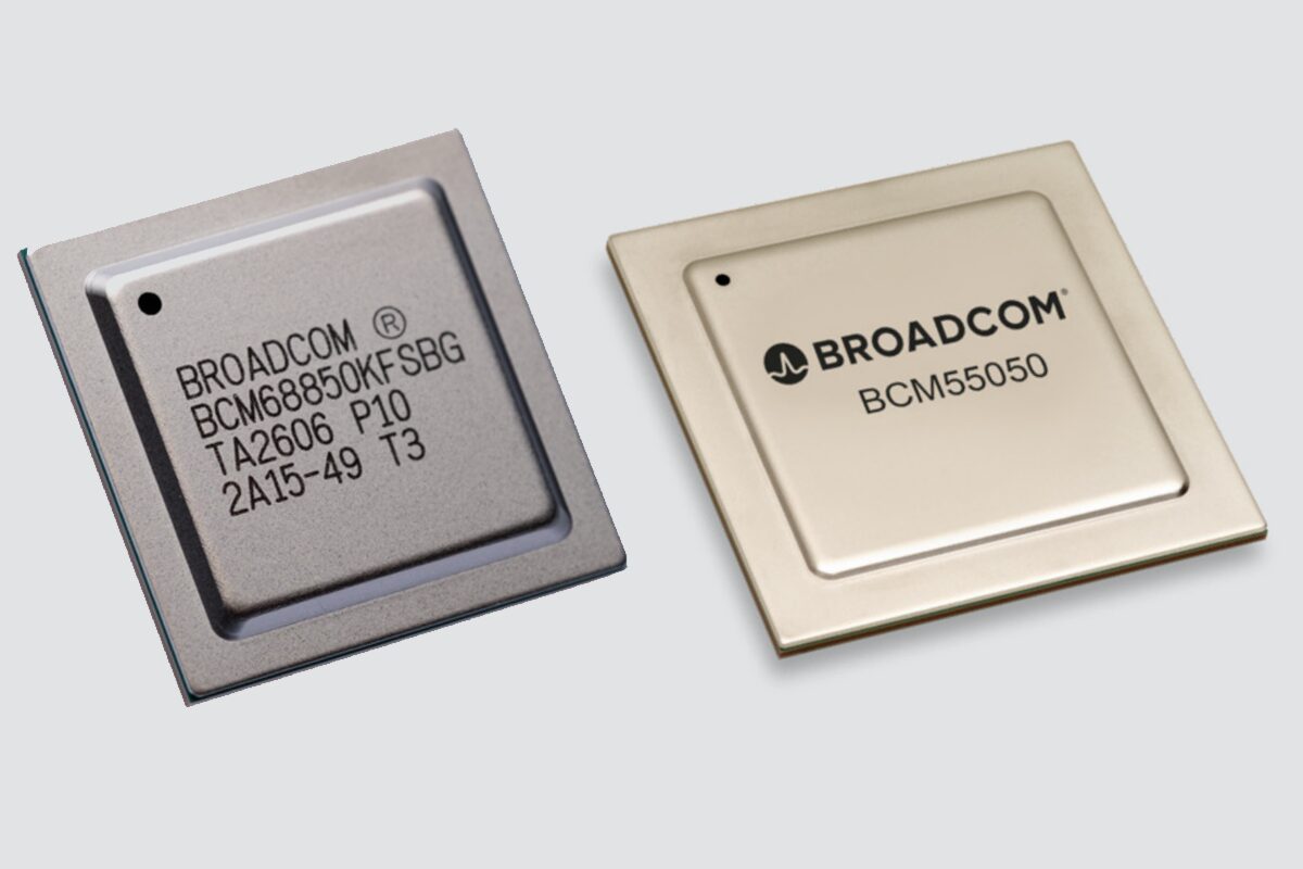Broadcom เปิดตัว BCM68850 และ BCM55050 สำหรับเครือข่ายยุค 50Gbps