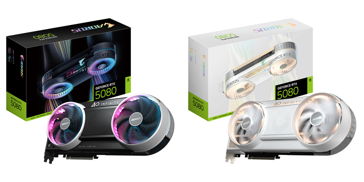 GIGABYTE เปิดตัว AORUS GeForce RTX 5080 INFINITY และ INFINITY WOOD อย่างเป็นทางการ!