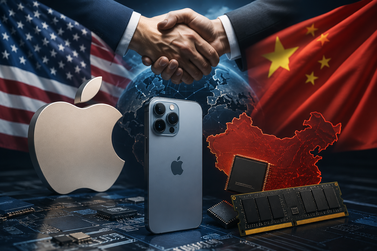 Apple ล็อบบี้สหรัฐฯ ขอซื้อ DRAM จีน ต้นทุน iPhone พุ่ง 3 เท่า