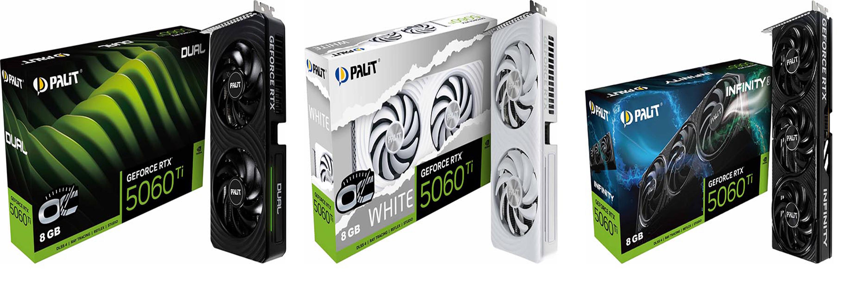 Palit เสริมทัพเกมเมอร์สายอีสปอร์ต เปิดไลน์อัป GeForce RTX™ 5060 Ti ประสิทธิภาพสูง ในราคาที่เข้าถึงได้