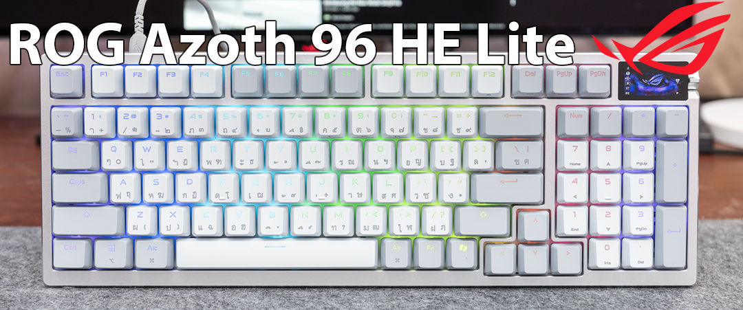 main ROG AZOTH 96 HE LITE Review