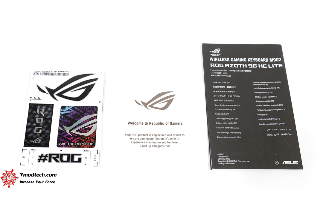 tpp 6622 ROG AZOTH 96 HE LITE Review