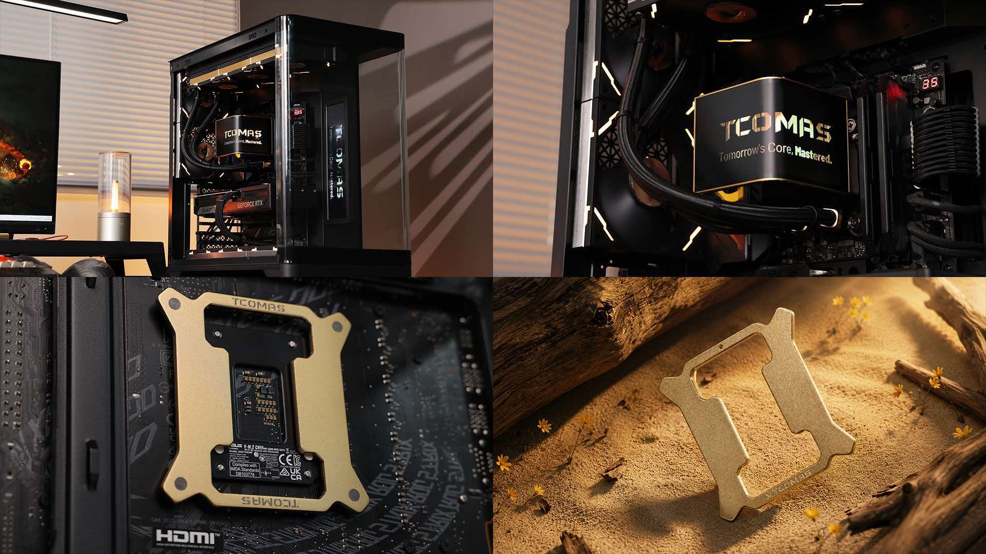 3131 3131 TCOMAS เตรียมเปิดตัวชุดน้ำ AIO รุ่น Gold Limited Edition ครั้งแรกในงาน Gamescom 2026