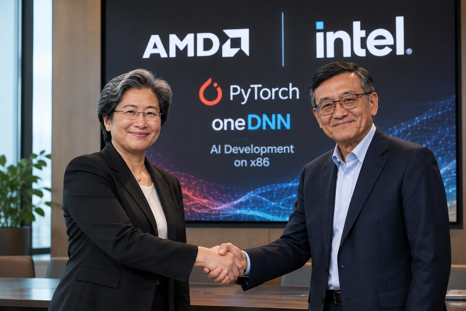 AMD และ Intel จับมือรวมการพัฒนา AI บนซีพียู x86 ผ่าน PyTorch และ oneDNN