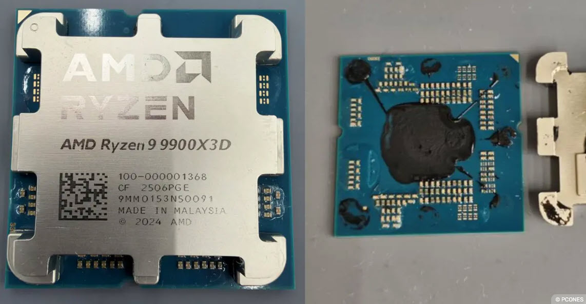 พบ Ryzen 9 9900X3D ปลอมในญี่ปุ่น แกะฝาครอบแล้วไม่พบชิปประมวลผล