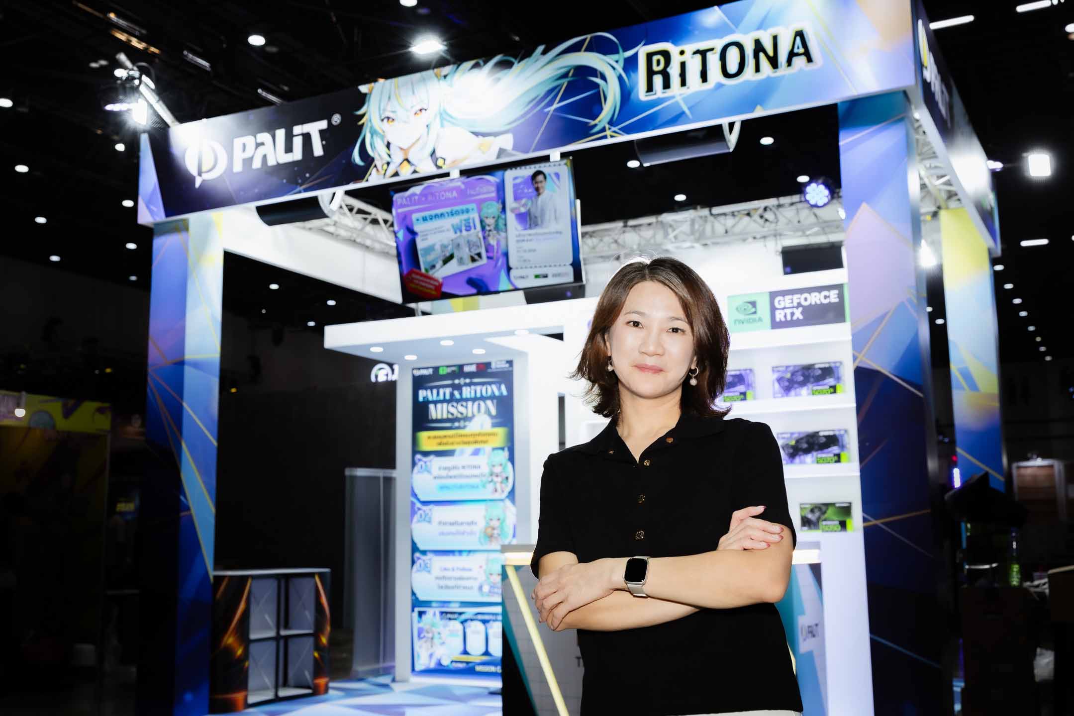 PALIT ยกทัพผลิตภัณฑ์การ์ดแสดงผลรุ่นพิเศษ GeForce RTX™ 5060 Ti 8GB RITONA พร้อมส่งแคมเปญพิเศษ Trade In  สุดคุ้มในงาน Thailand Game Show 2026