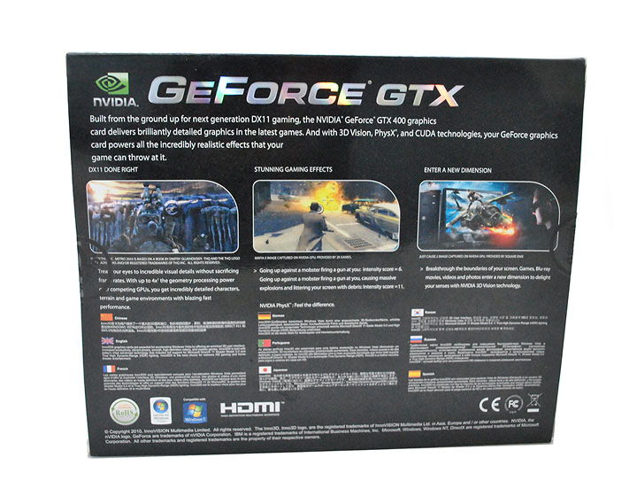 258 INNO GTX 460 1GB DDR5 OVERCLOCK