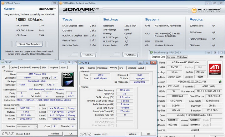 3dmark061 ASUS Crosshair III Formula Review
