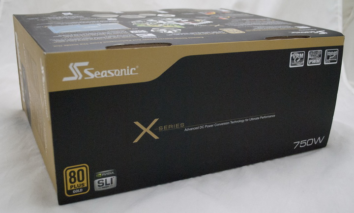4 Seasonic X series 750W Gold