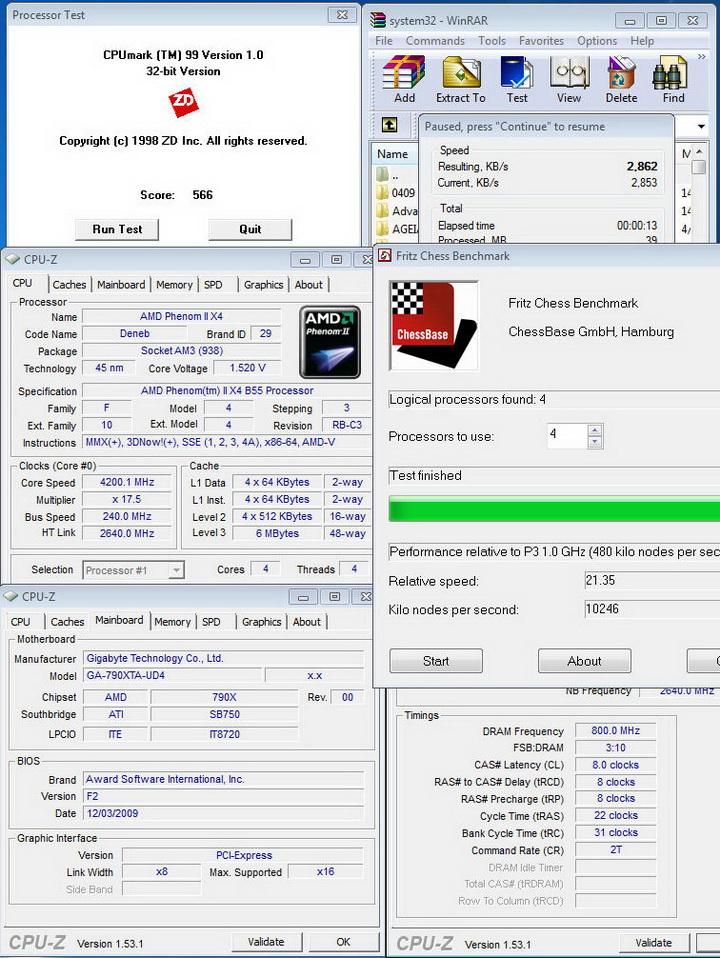 mix GIGABYTE 790XTA UD4 Motherboard Review